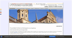 Desktop Screenshot of frozen-media.de